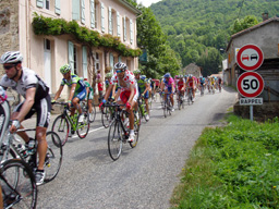 Le Tour in the village